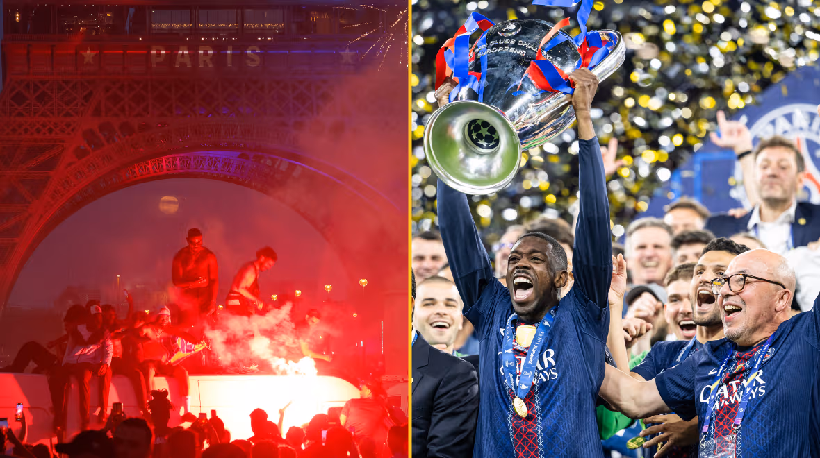 Hundreds arrested in Paris Champions League celebrations